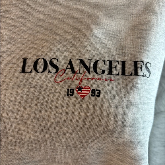 Gray Los Angeles 1993 Crewneck Sweater - Picture 2 of 9